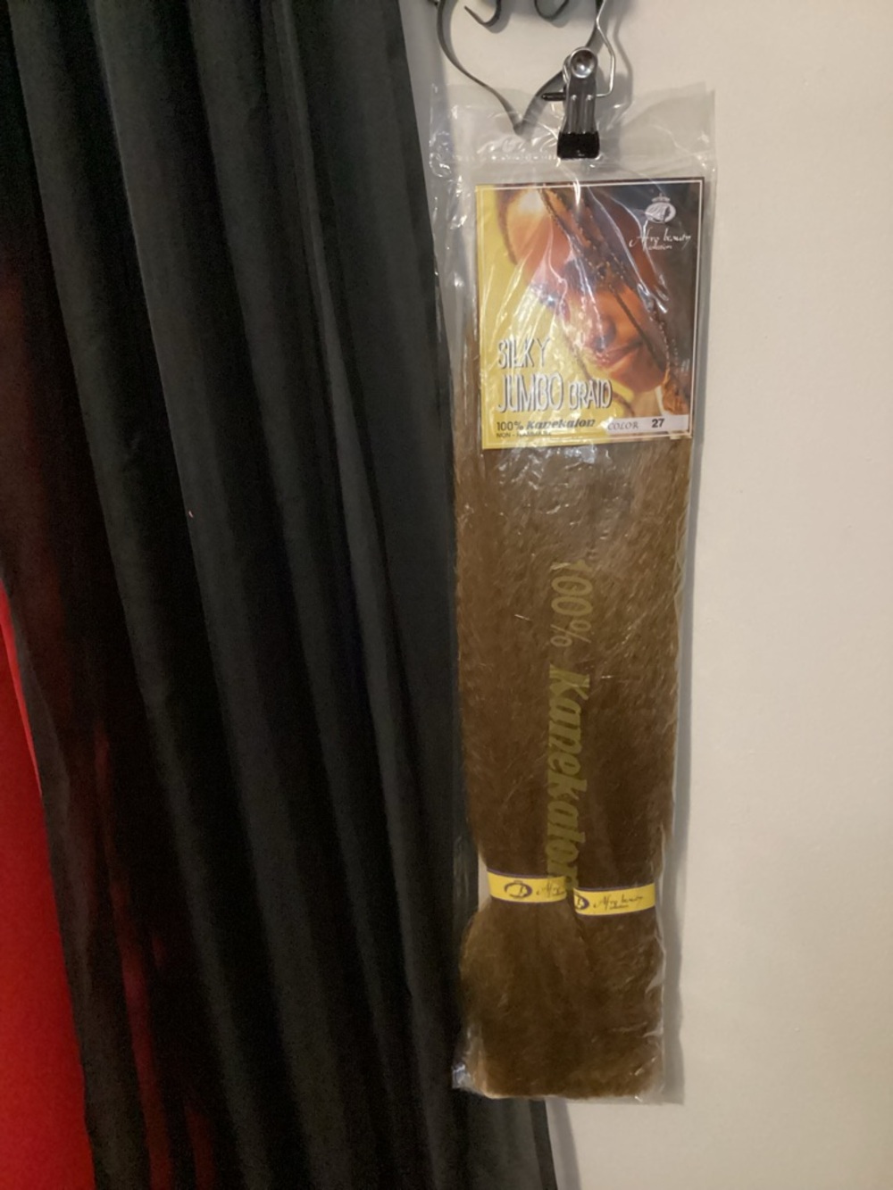 Silky Jumbo Braid Synthetic Hair - Medium Brown (Color 27)